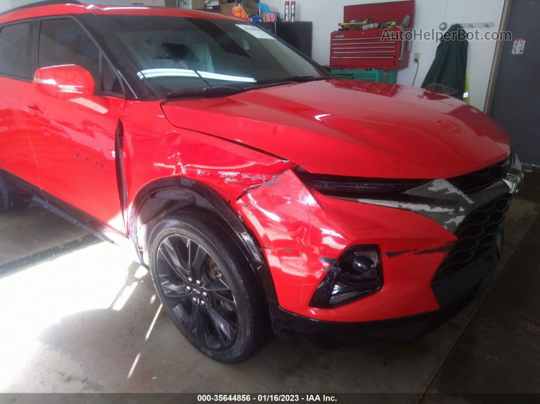 2020 Chevrolet Blazer Fwd Rs Red vin: 3GNKBERS3LS564556