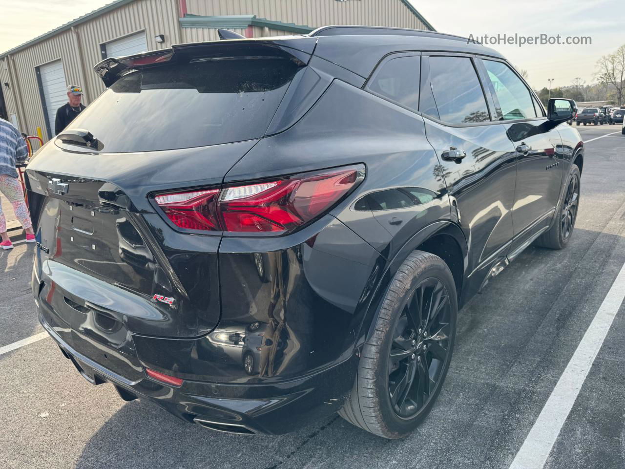 2019 Chevrolet Blazer Rs Black vin: 3GNKBERS5KS655505