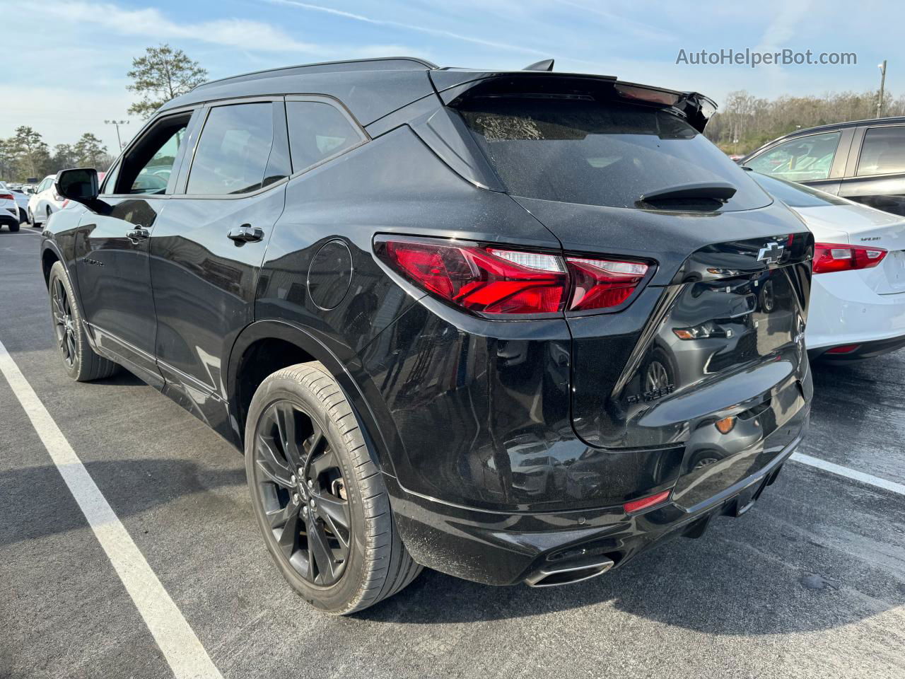 2019 Chevrolet Blazer Rs Black vin: 3GNKBERS5KS655505