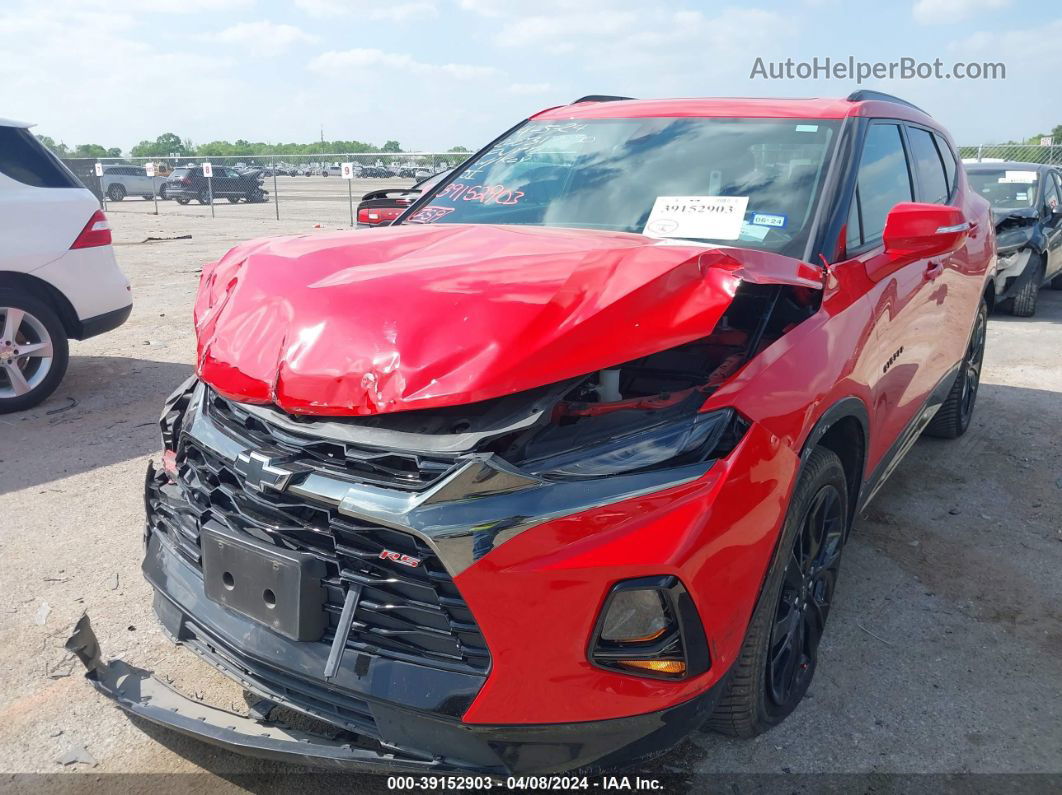 2020 Chevrolet Blazer Fwd Rs Red vin: 3GNKBERS5LS607553