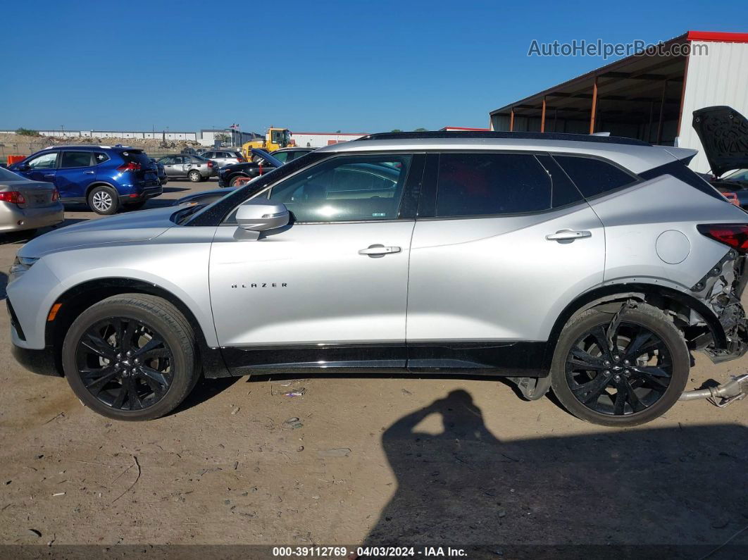 2020 Chevrolet Blazer Fwd Rs Silver vin: 3GNKBERS5LS610095