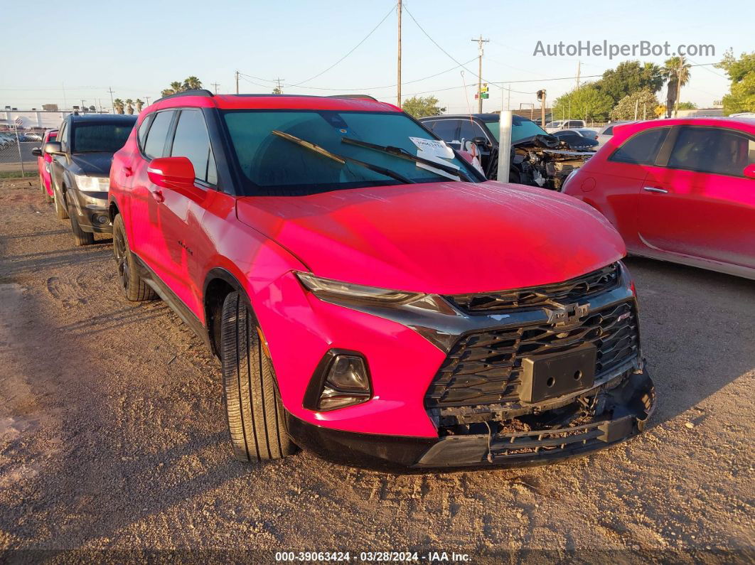 2019 Chevrolet Blazer Rs Red vin: 3GNKBERS6KS670675