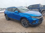 2020 Chevrolet Blazer Fwd Rs Light Blue vin: 3GNKBERS6LS665445