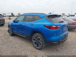 2020 Chevrolet Blazer Fwd Rs Light Blue vin: 3GNKBERS6LS665445