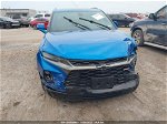 2020 Chevrolet Blazer Fwd Rs Light Blue vin: 3GNKBERS6LS665445