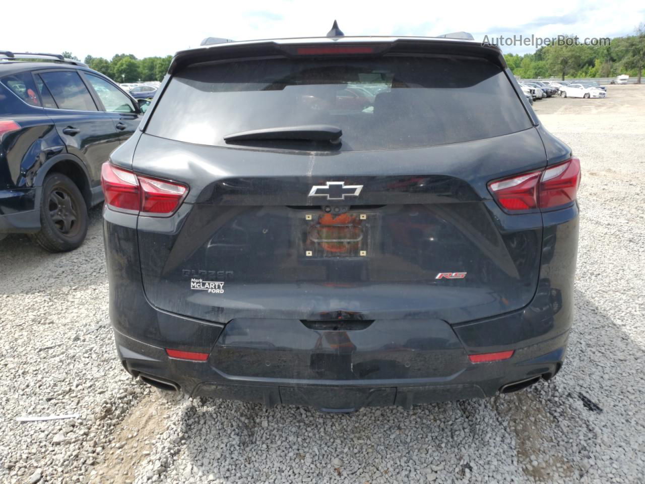 2019 Chevrolet Blazer Rs Black vin: 3GNKBERS8KS639394