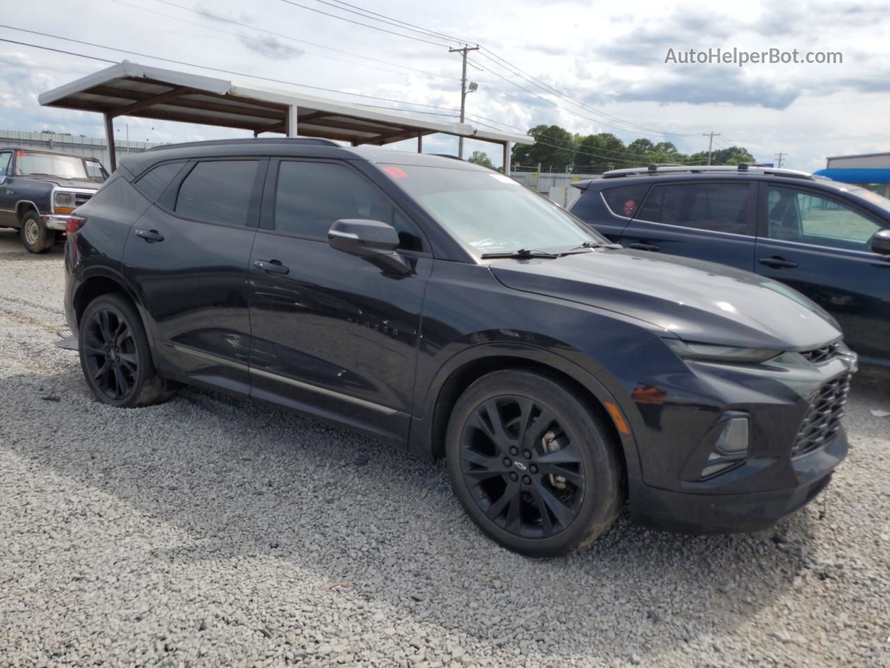 2019 Chevrolet Blazer Rs Black vin: 3GNKBERS8KS639394