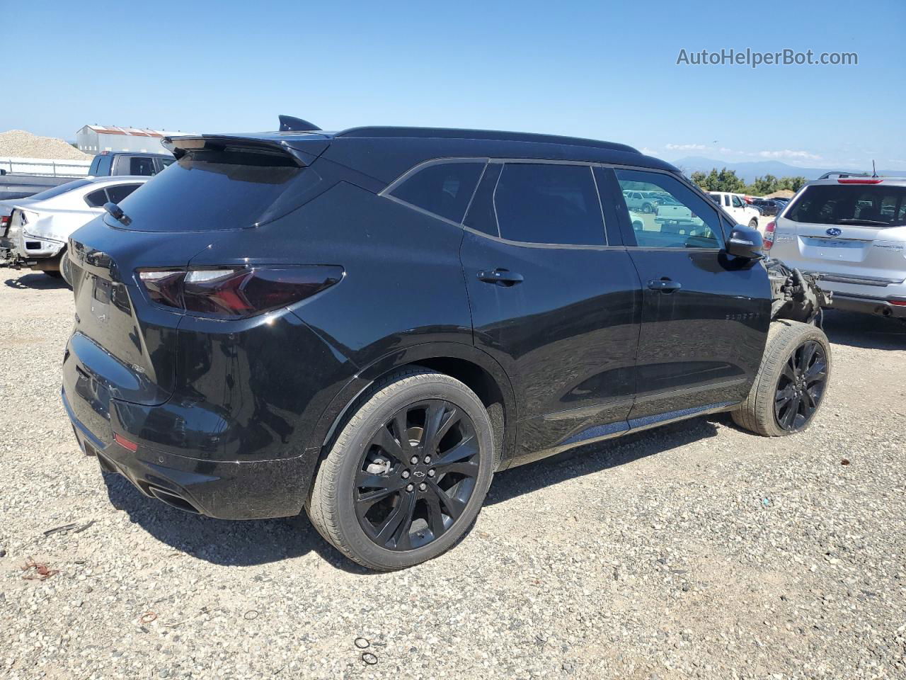 2019 Chevrolet Blazer Rs Черный vin: 3GNKBERS8KS671049