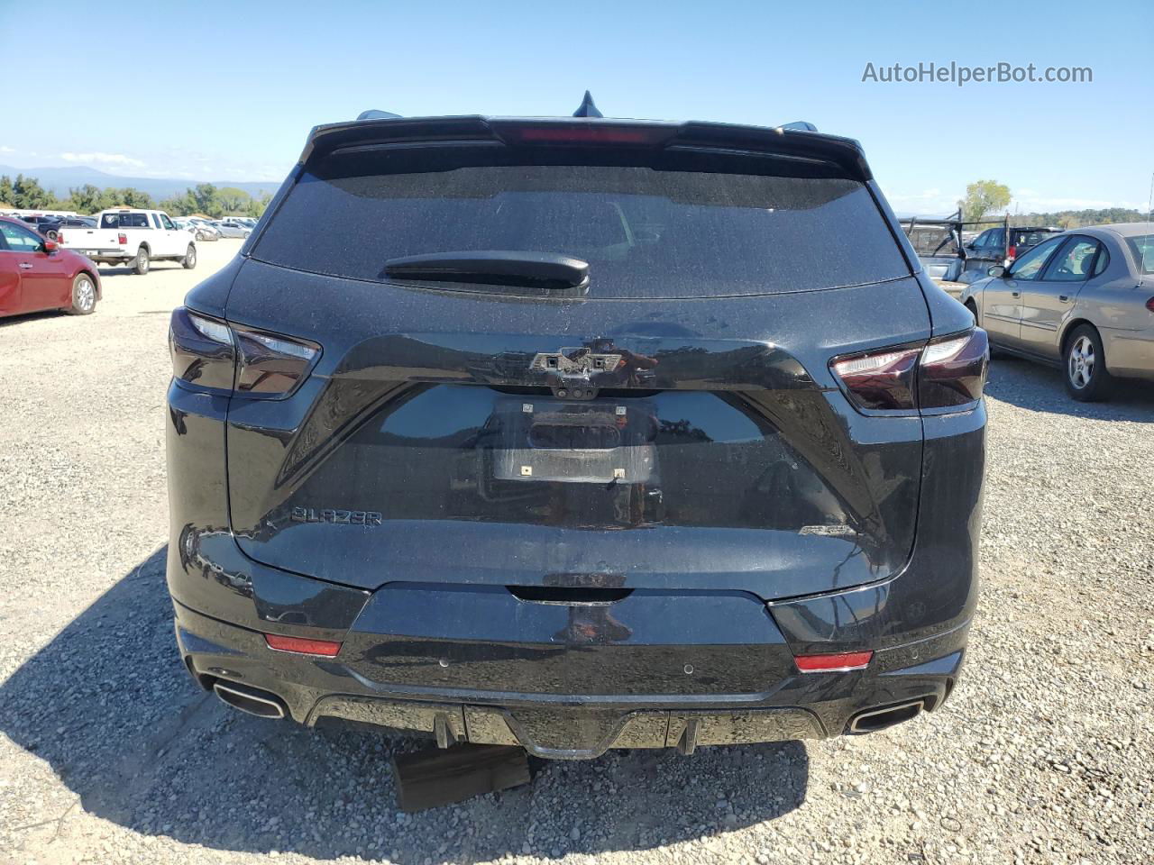 2019 Chevrolet Blazer Rs Черный vin: 3GNKBERS8KS671049