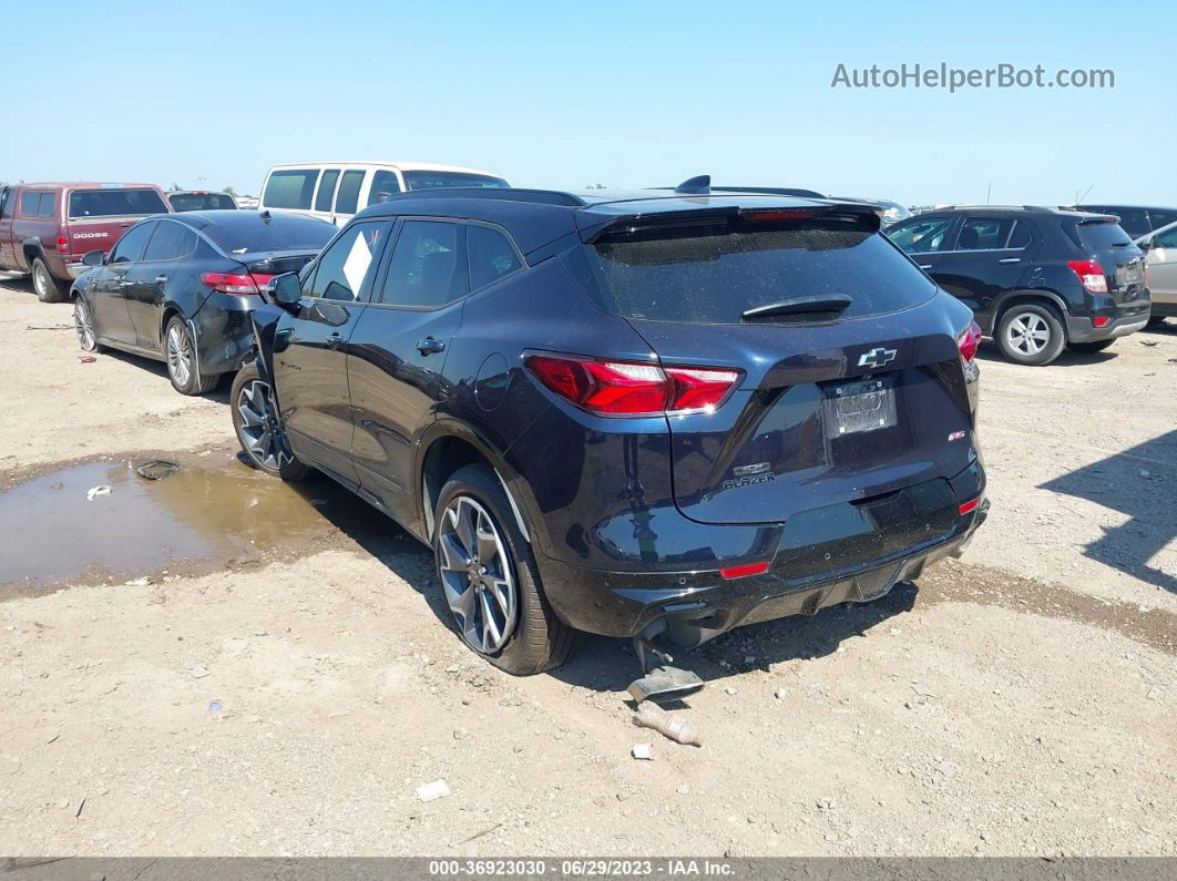 2020 Chevrolet Blazer Fwd Rs Dark Blue vin: 3GNKBERS8LS573267