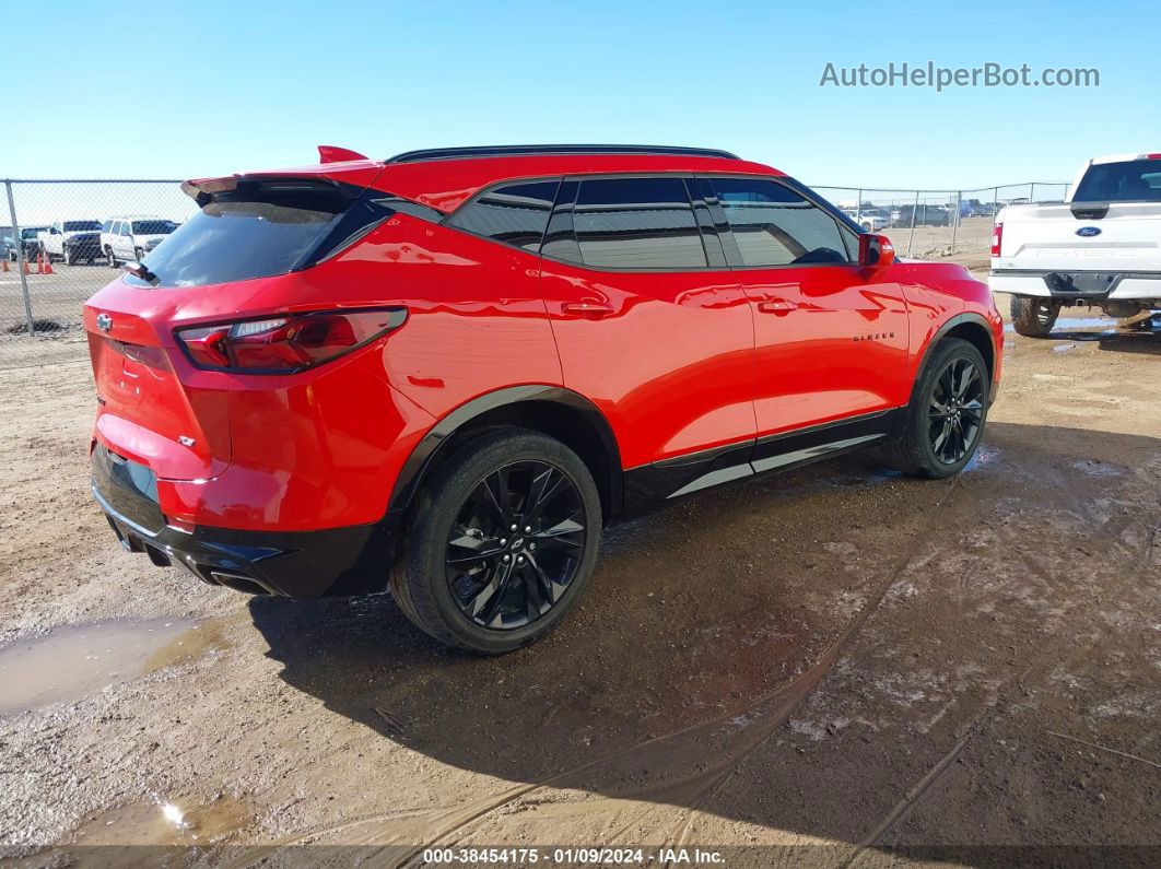 2019 Chevrolet Blazer Rs Red vin: 3GNKBERS9KS683694