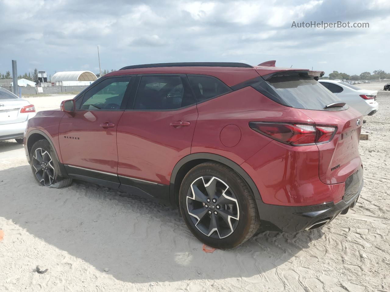 2020 Chevrolet Blazer Rs Red vin: 3GNKBERS9LS646940