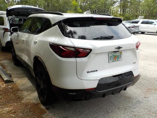 2020 Chevrolet Blazer Rs White vin: 3GNKBERS9LS674060