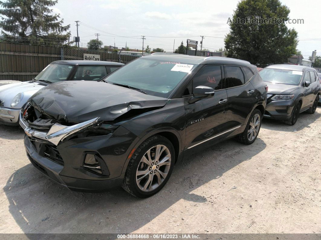 2019 Chevrolet Blazer Premier Gray vin: 3GNKBFRS0KS570688