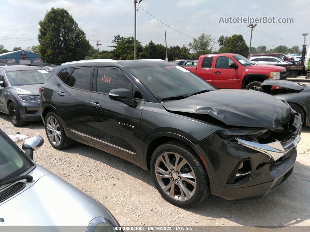 2019 Chevrolet Blazer Premier Gray vin: 3GNKBFRS0KS570688