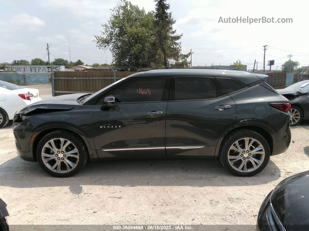 2019 Chevrolet Blazer Premier Gray vin: 3GNKBFRS0KS570688