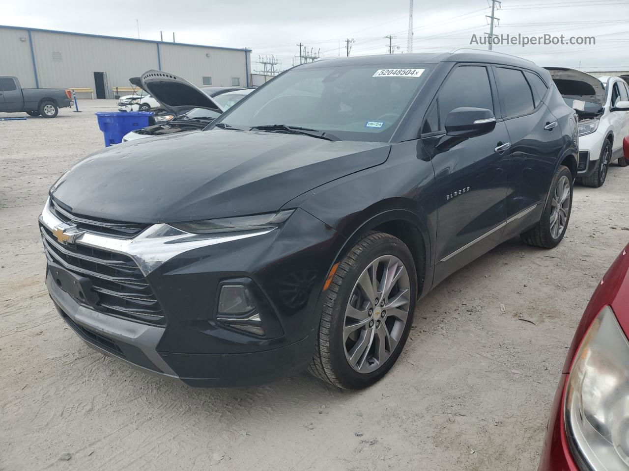 2019 Chevrolet Blazer Premier Черный vin: 3GNKBFRS1KS580145