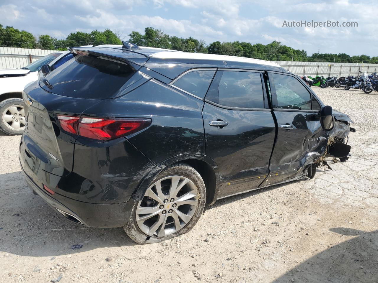 2019 Chevrolet Blazer Premier Black vin: 3GNKBFRS1KS687566