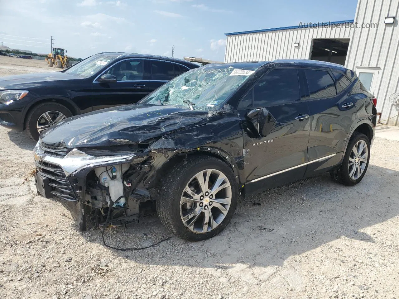 2019 Chevrolet Blazer Premier Black vin: 3GNKBFRS1KS687566