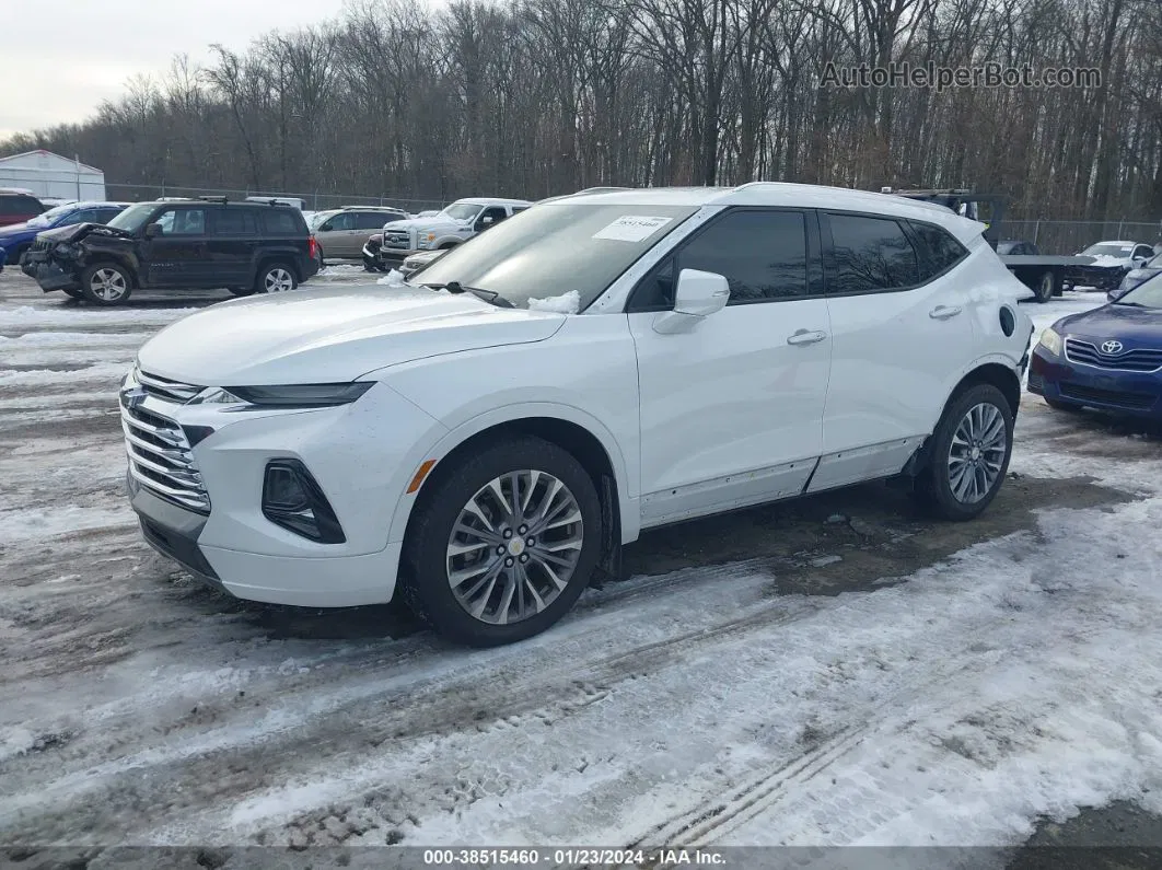 2020 Chevrolet Blazer Fwd Premier White vin: 3GNKBFRS2LS681521