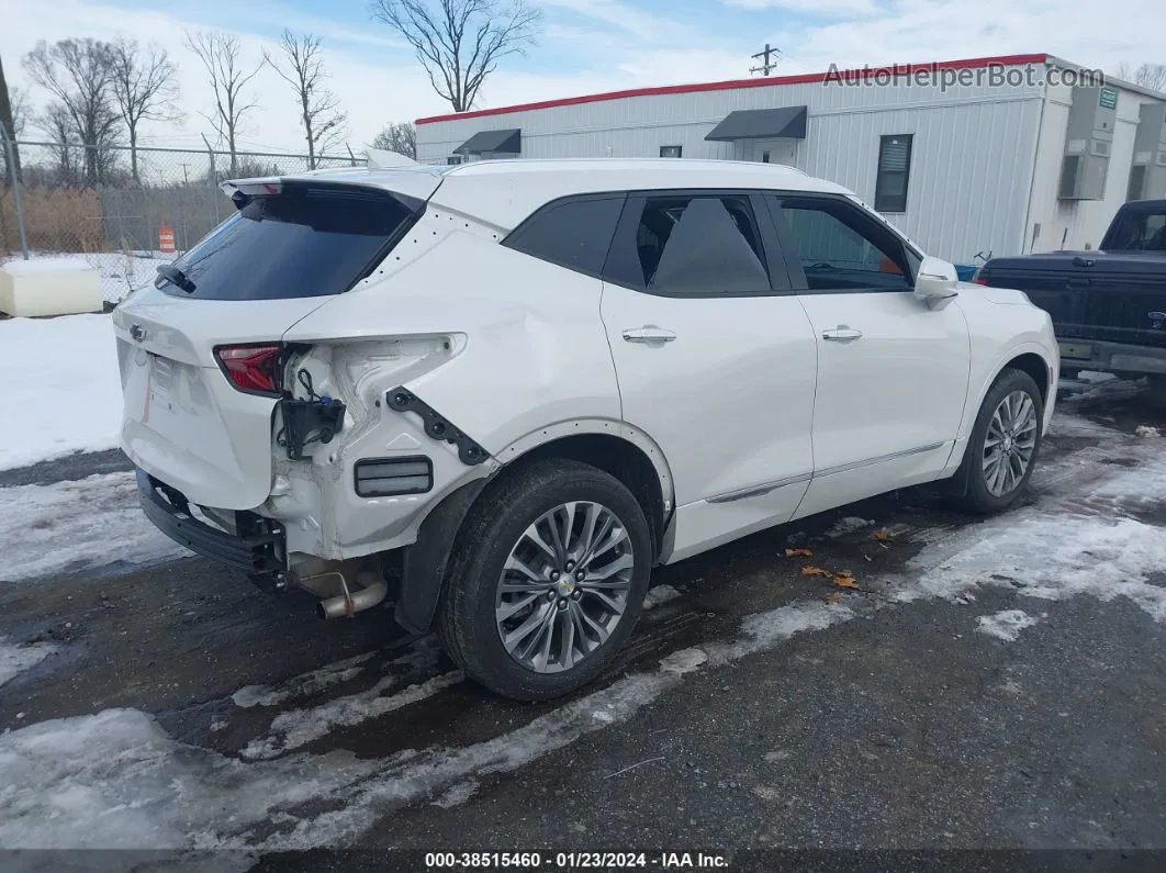 2020 Chevrolet Blazer Fwd Premier White vin: 3GNKBFRS2LS681521