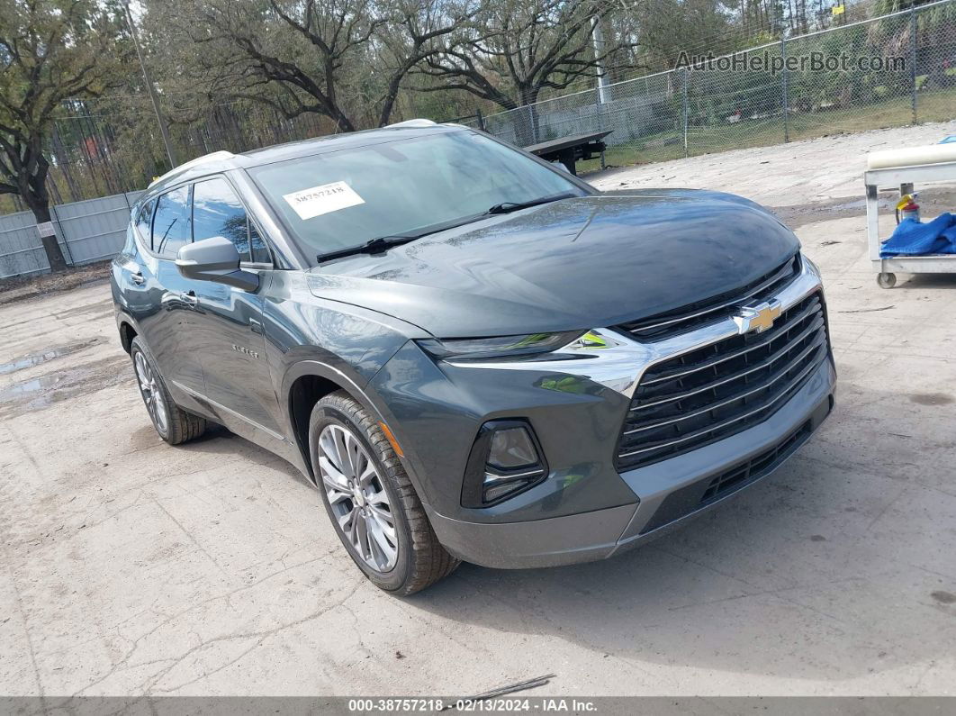 2019 Chevrolet Blazer Premier Gray vin: 3GNKBFRS4KS608729