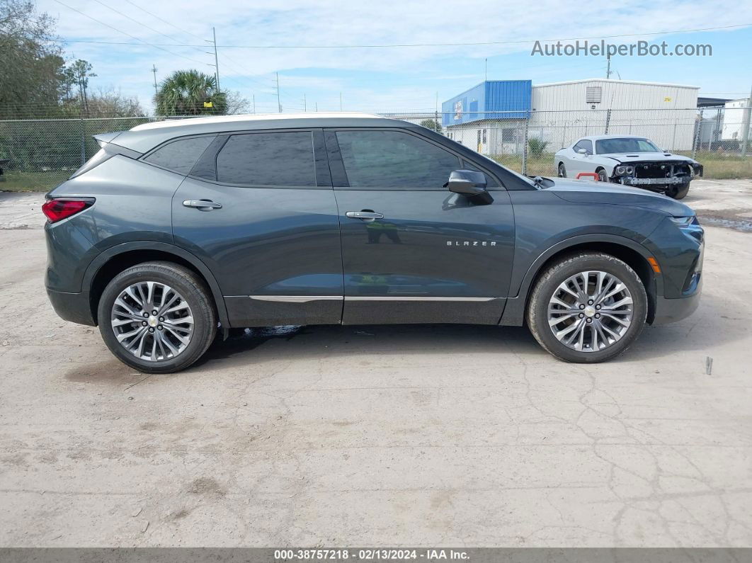 2019 Chevrolet Blazer Premier Gray vin: 3GNKBFRS4KS608729