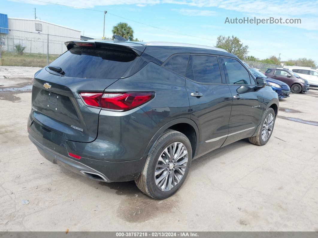 2019 Chevrolet Blazer Premier Gray vin: 3GNKBFRS4KS608729