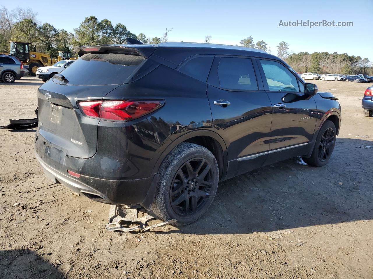 2019 Chevrolet Blazer Premier Black vin: 3GNKBFRS9KS694992