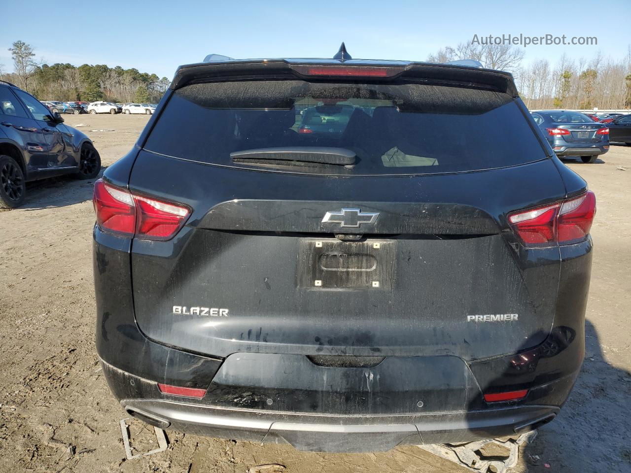 2019 Chevrolet Blazer Premier Black vin: 3GNKBFRS9KS694992