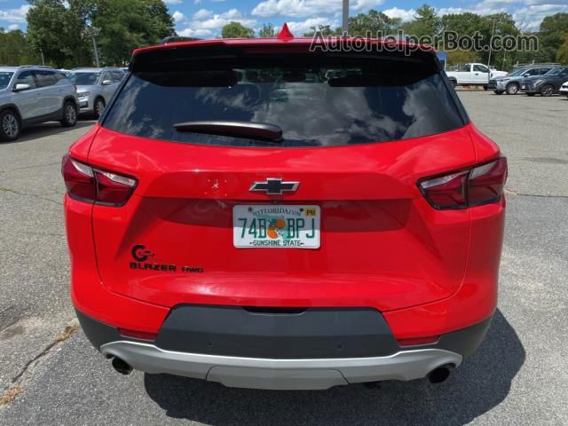 2019 Chevrolet Blazer   Red vin: 3GNKBGRS0KS691341