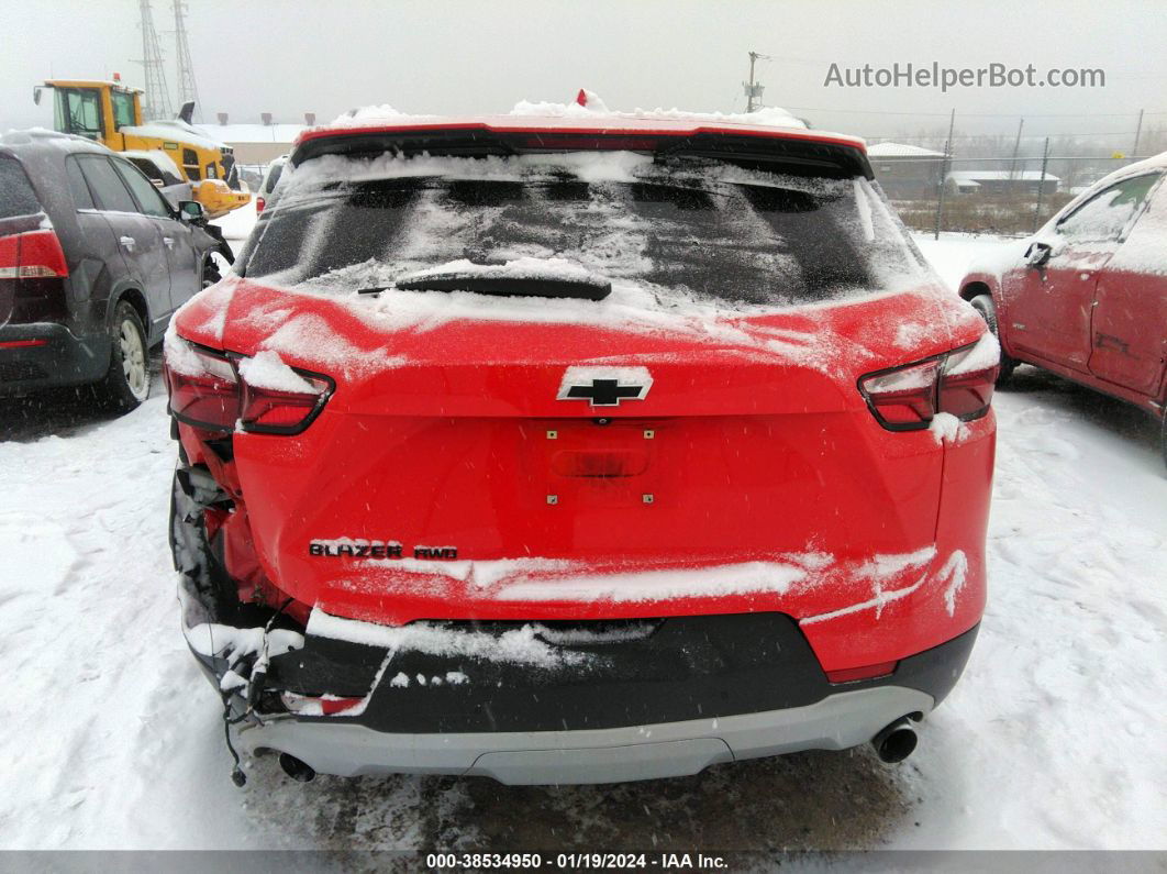 2019 Chevrolet Blazer   Red vin: 3GNKBGRS2KS606337