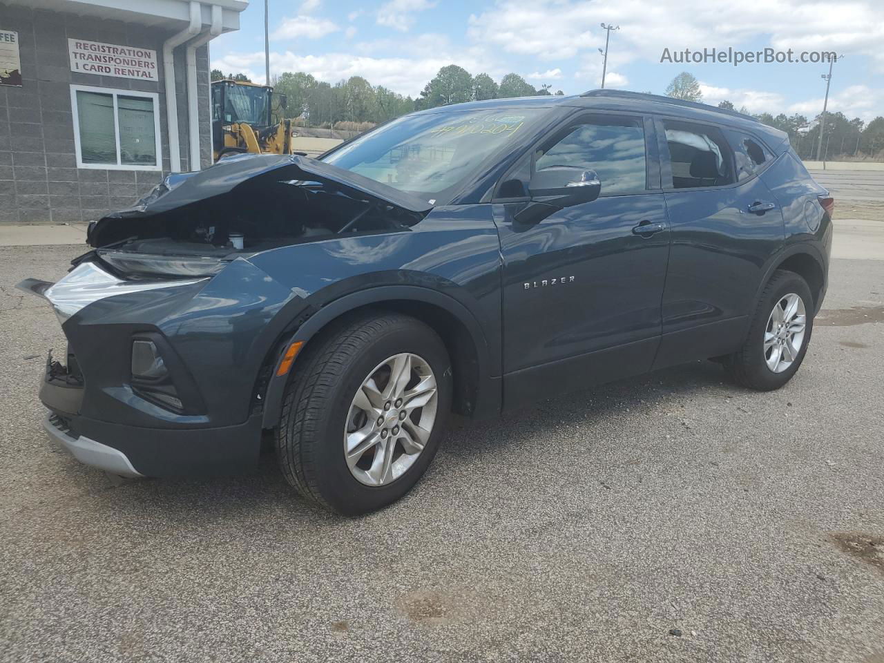 2019 Chevrolet Blazer 2lt Black vin: 3GNKBGRS3KS658415