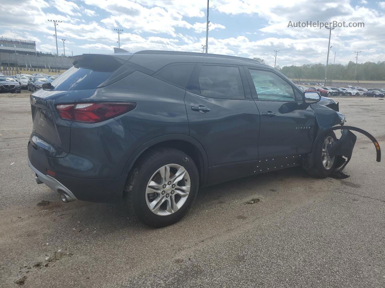 2019 Chevrolet Blazer 2lt Black vin: 3GNKBGRS3KS658415