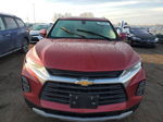 2019 Chevrolet Blazer 2lt Maroon vin: 3GNKBGRS5KS621480