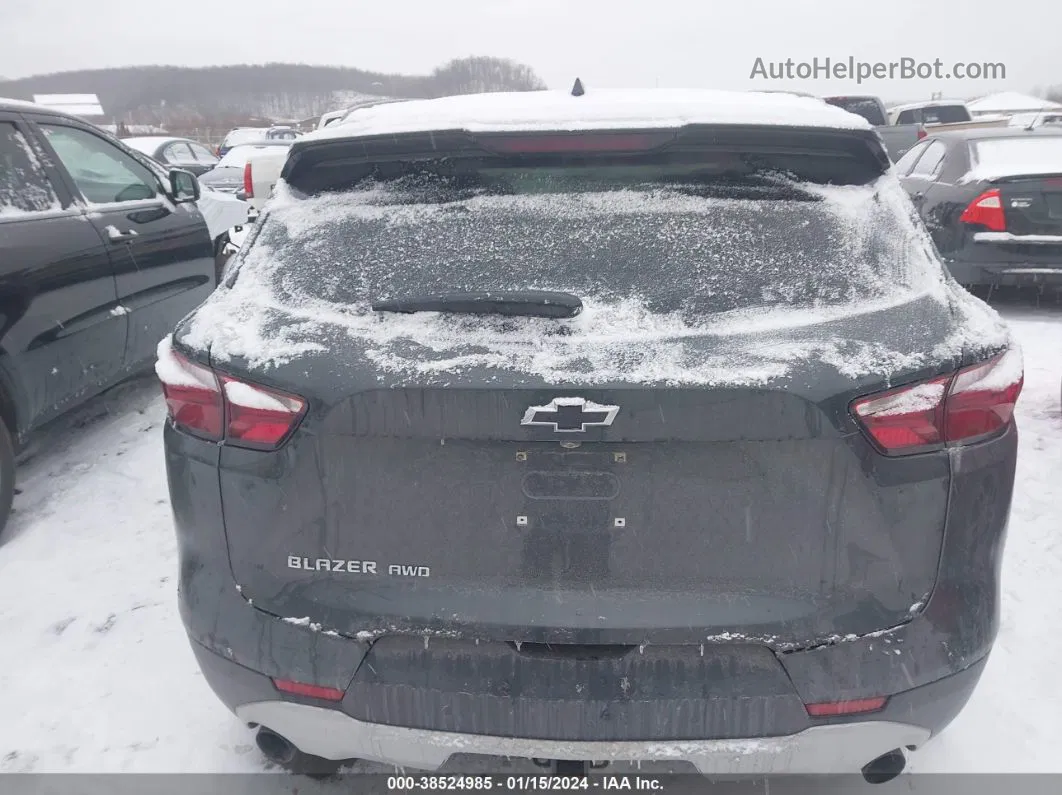 2019 Chevrolet Blazer   Gray vin: 3GNKBGRS6KS694745