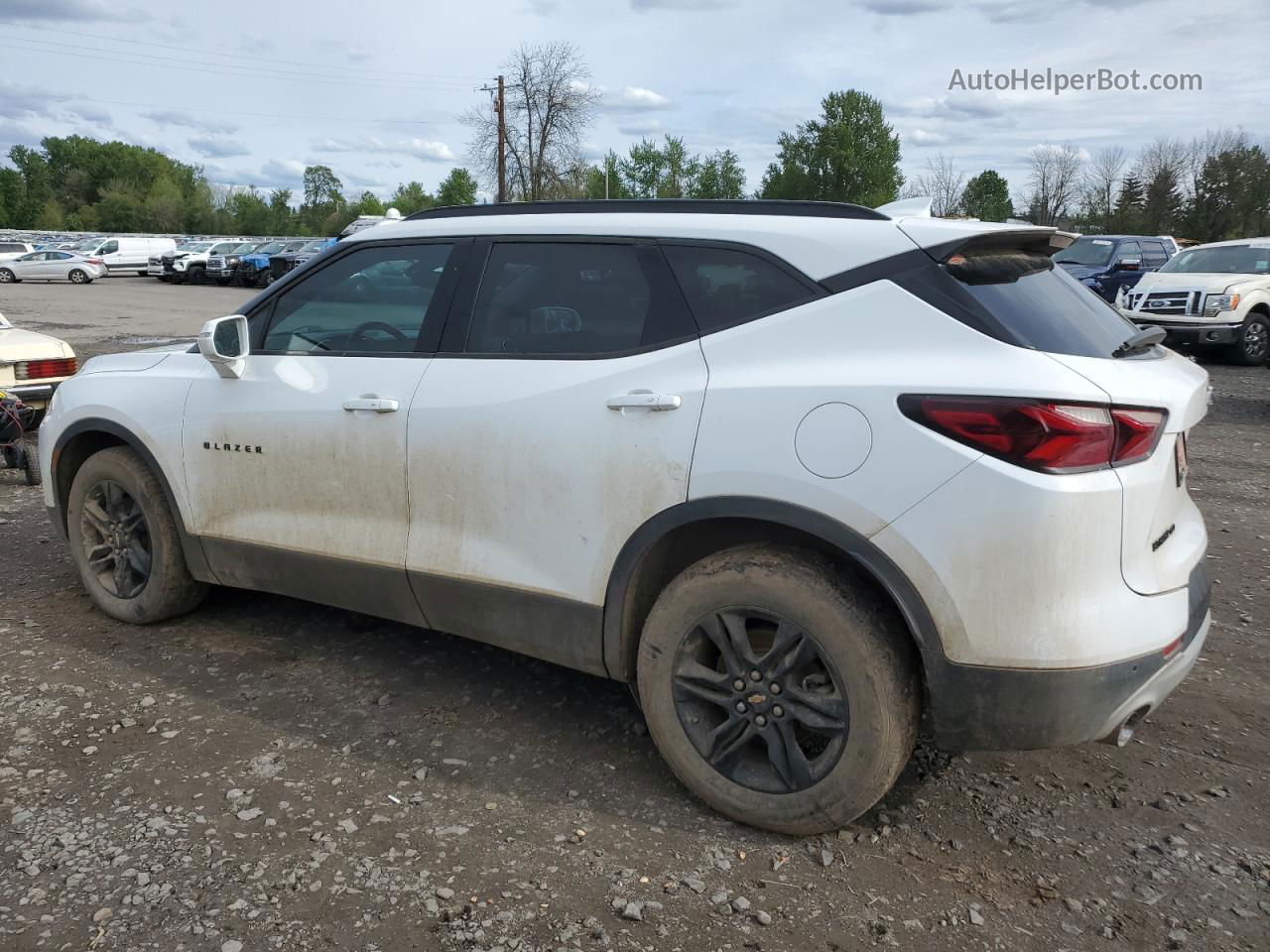 2019 Chevrolet Blazer 2lt Белый vin: 3GNKBGRS7KS608021