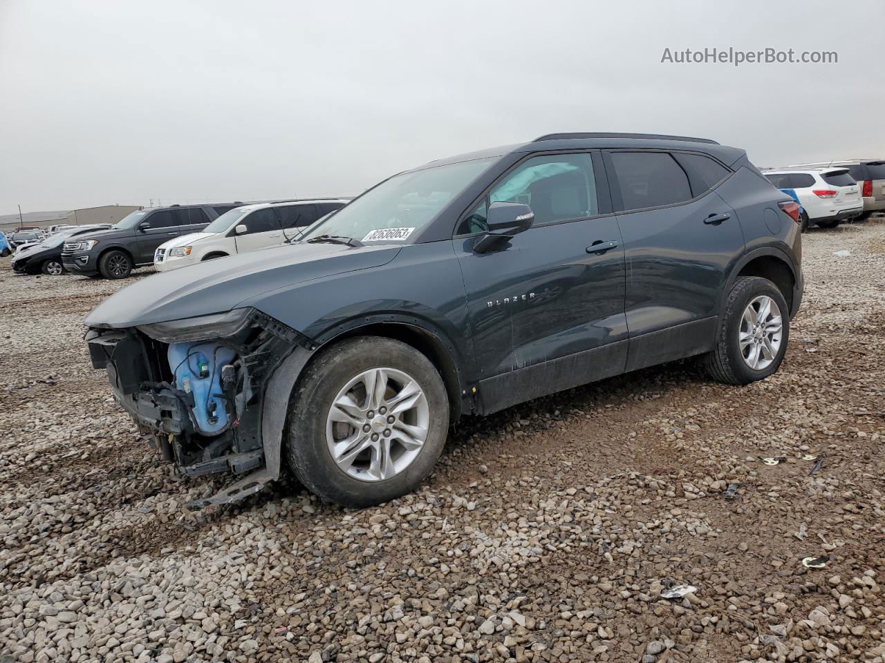 2019 Chevrolet Blazer 2lt Charcoal vin: 3GNKBGRS7KS670261