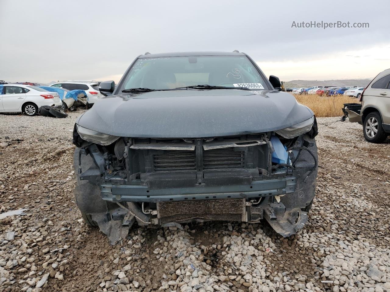 2019 Chevrolet Blazer 2lt Charcoal vin: 3GNKBGRS7KS670261