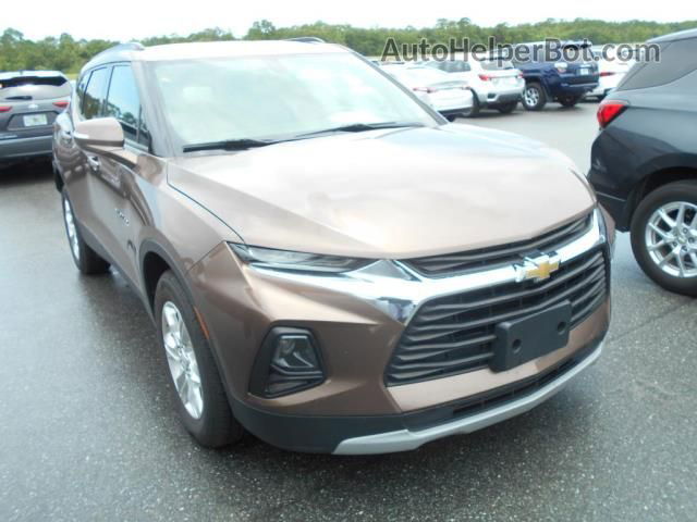 2019 Chevrolet Blazer   Brown vin: 3GNKBGRS7KS703016