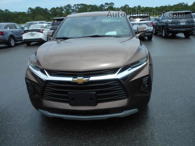 2019 Chevrolet Blazer   Brown vin: 3GNKBGRS7KS703016