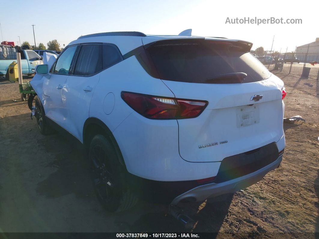 2019 Chevrolet Blazer White vin: 3GNKBGRS8KS660774