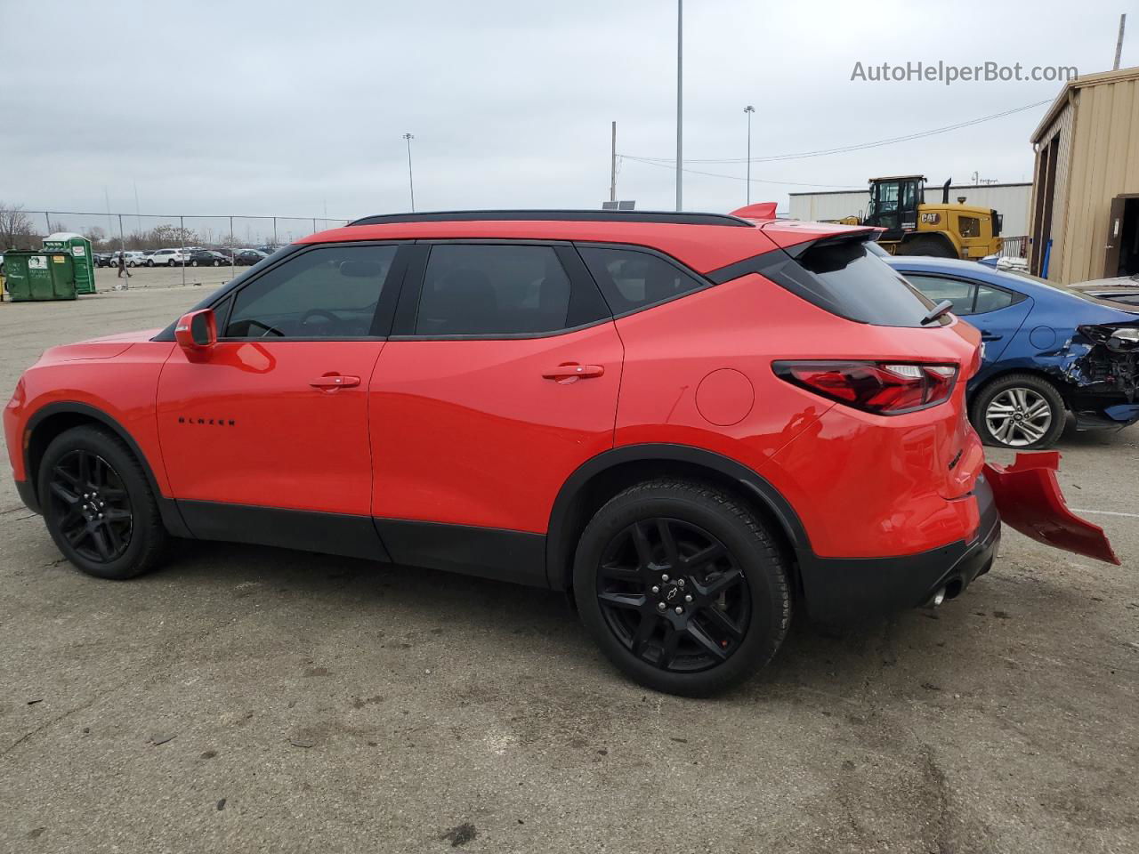 2019 Chevrolet Blazer 2lt Red vin: 3GNKBGRS9KS689961