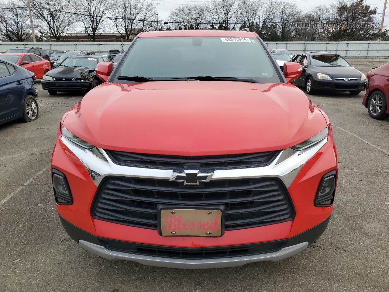 2019 Chevrolet Blazer 2lt Red vin: 3GNKBGRS9KS689961