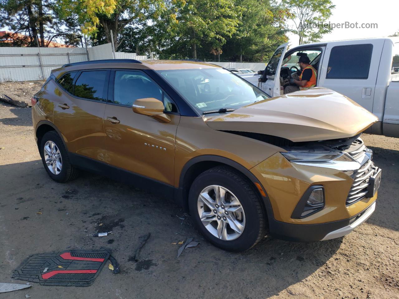 2019 Chevrolet Blazer 2lt Gold vin: 3GNKBGRSXKS602777