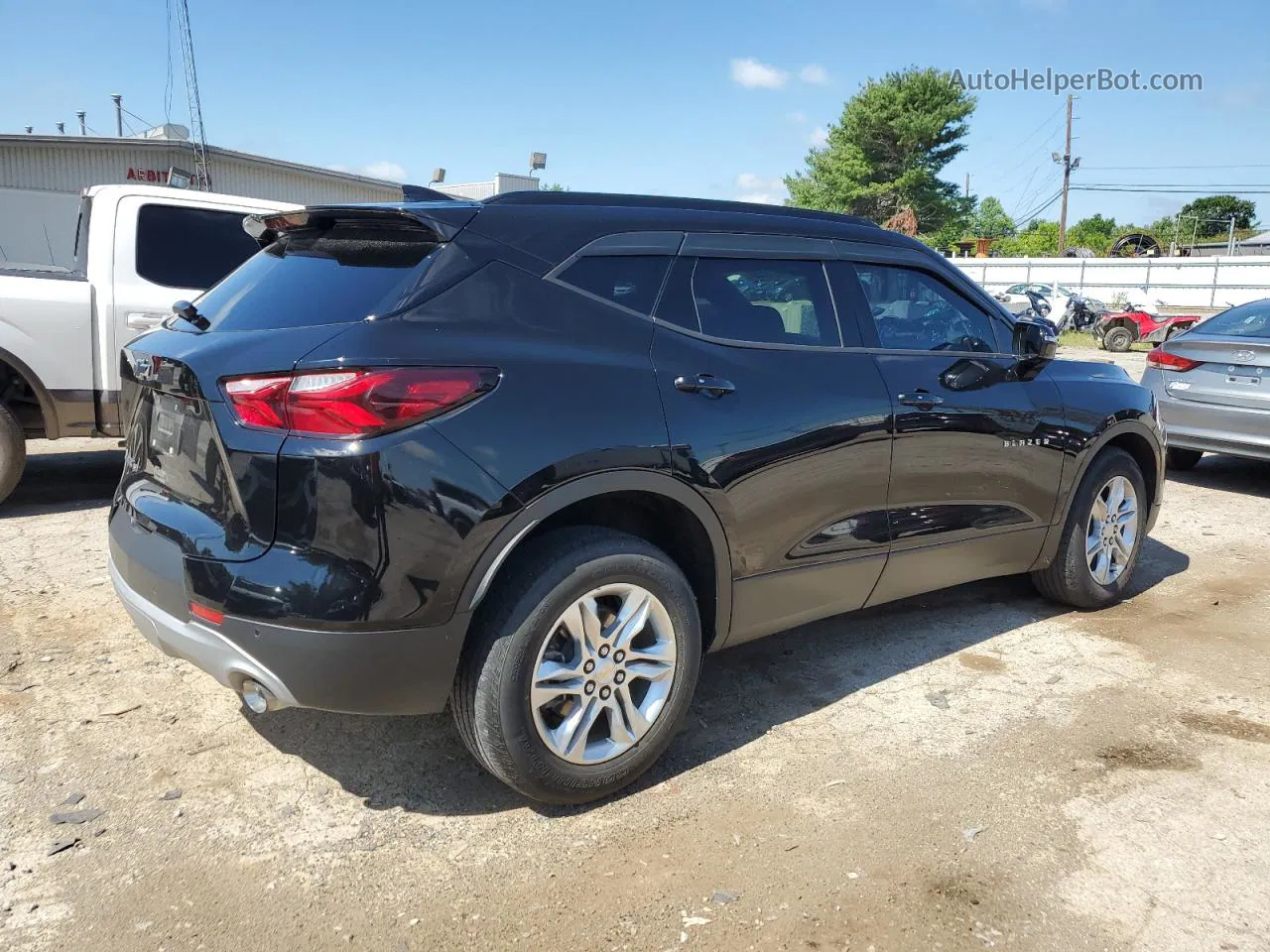 2019 Chevrolet Blazer 2lt Black vin: 3GNKBGRSXKS660050