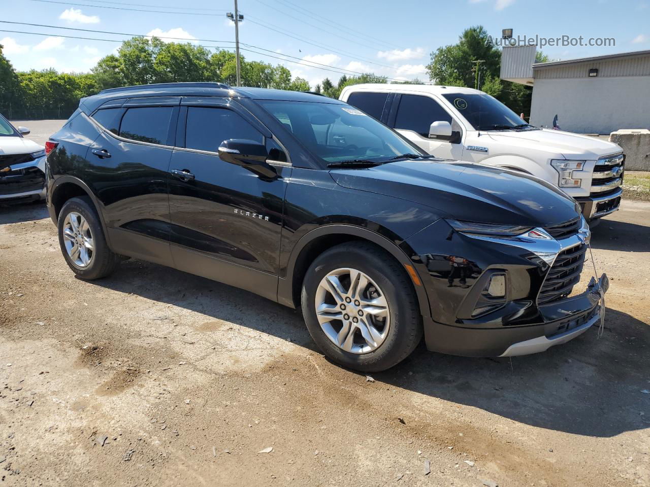 2019 Chevrolet Blazer 2lt Black vin: 3GNKBGRSXKS660050