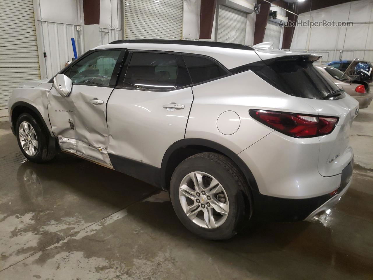 2019 Chevrolet Blazer 2lt Silver vin: 3GNKBGRSXKS693940