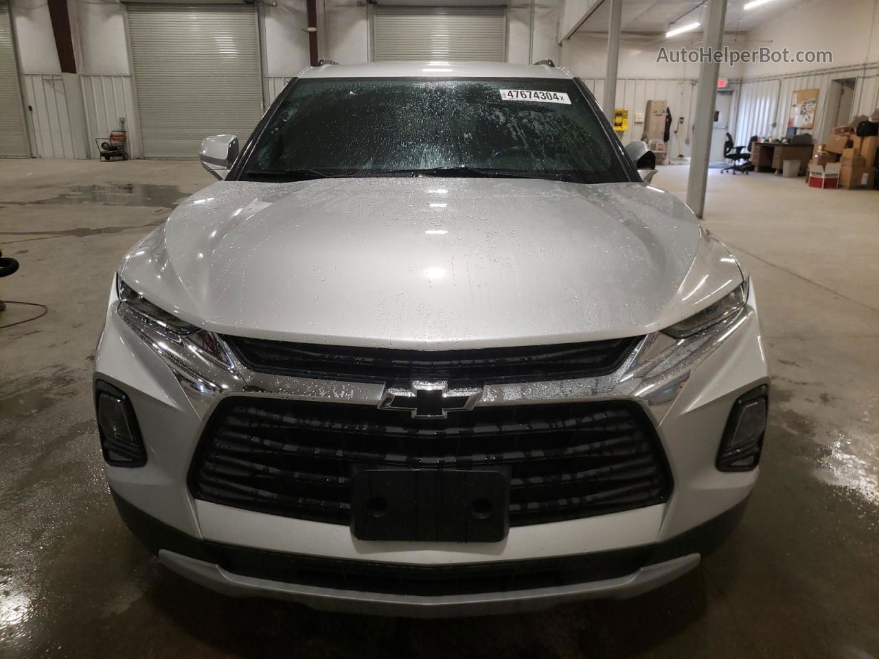 2019 Chevrolet Blazer 2lt Silver vin: 3GNKBGRSXKS693940