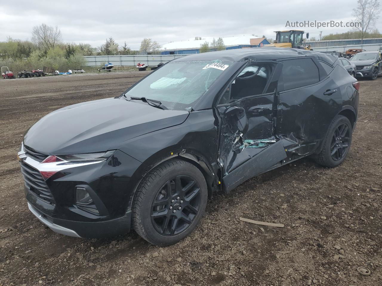 2020 Chevrolet Blazer 2lt Black vin: 3GNKBHR40LS668294